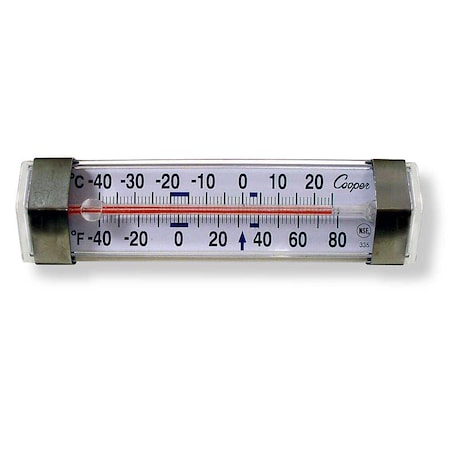 RefrigeratorFreezer Therm Horizontal Glass Tube